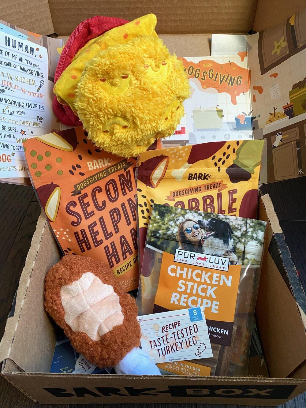 BarkBox Review + Coupon Code November 2021 Subscription Box Ramblings