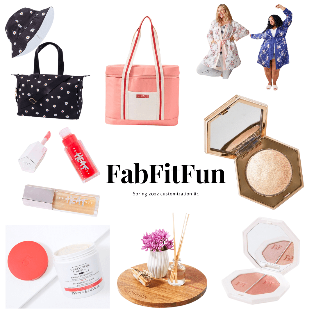 Fabfitfun Box Spring 2022 Fabfitfun Spring 2022 Spoilers - Customization #1 - Subscription Box Ramblings