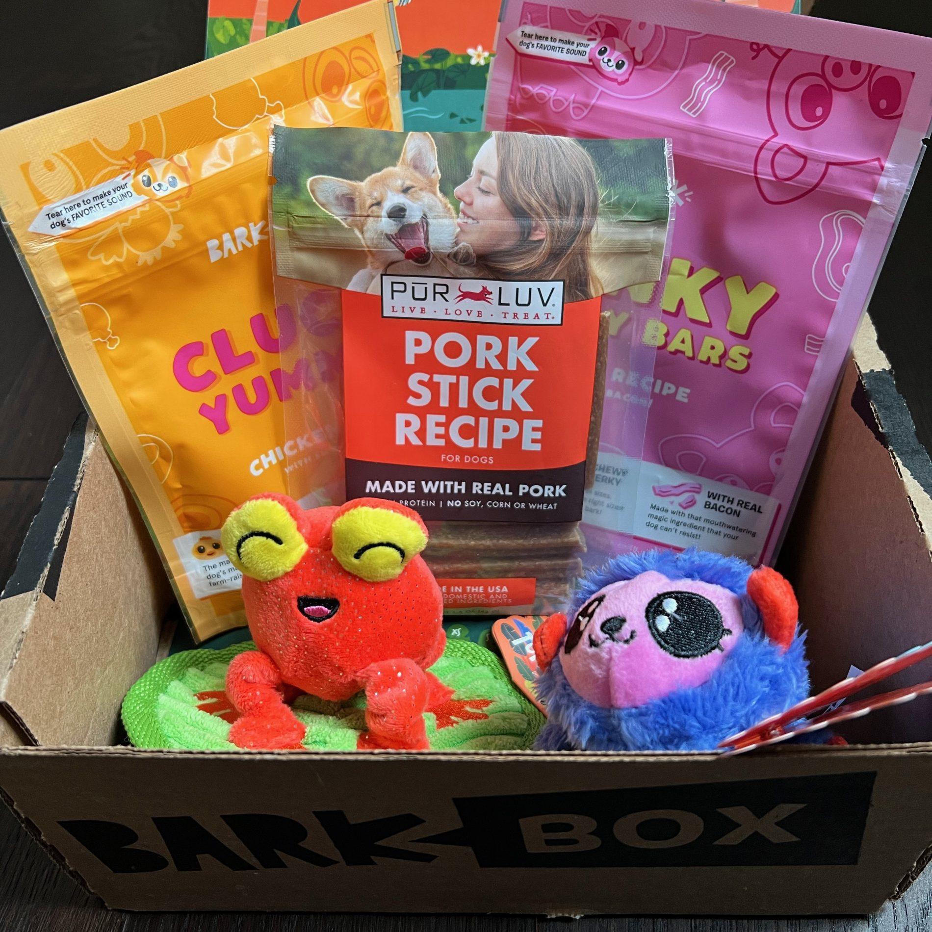 BarkBox Review + Coupon Code March 2022 Subscription Box Ramblings
