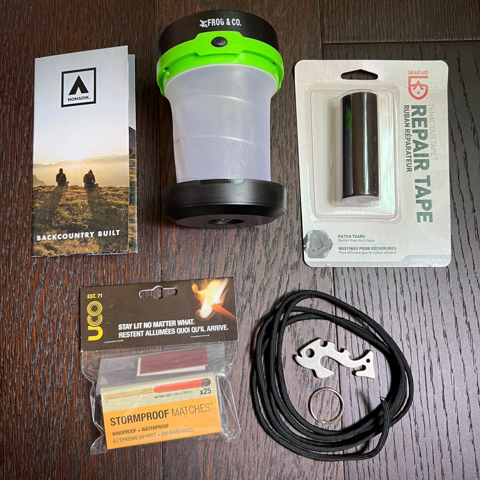 Nomadik Review + Coupon Code Backcountry Built Subscription Box