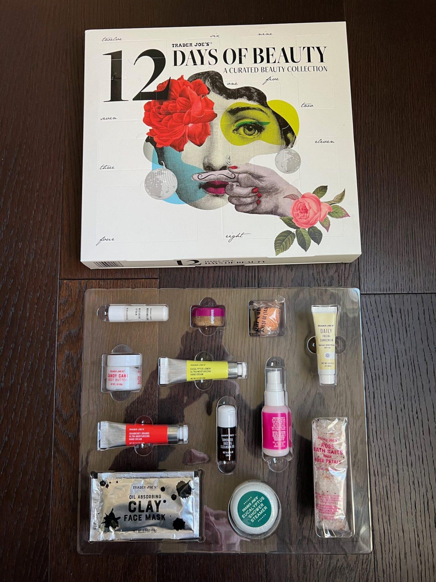 Trader Joe's 2022 12 Days of Beauty Advent Calendar On Sale Now