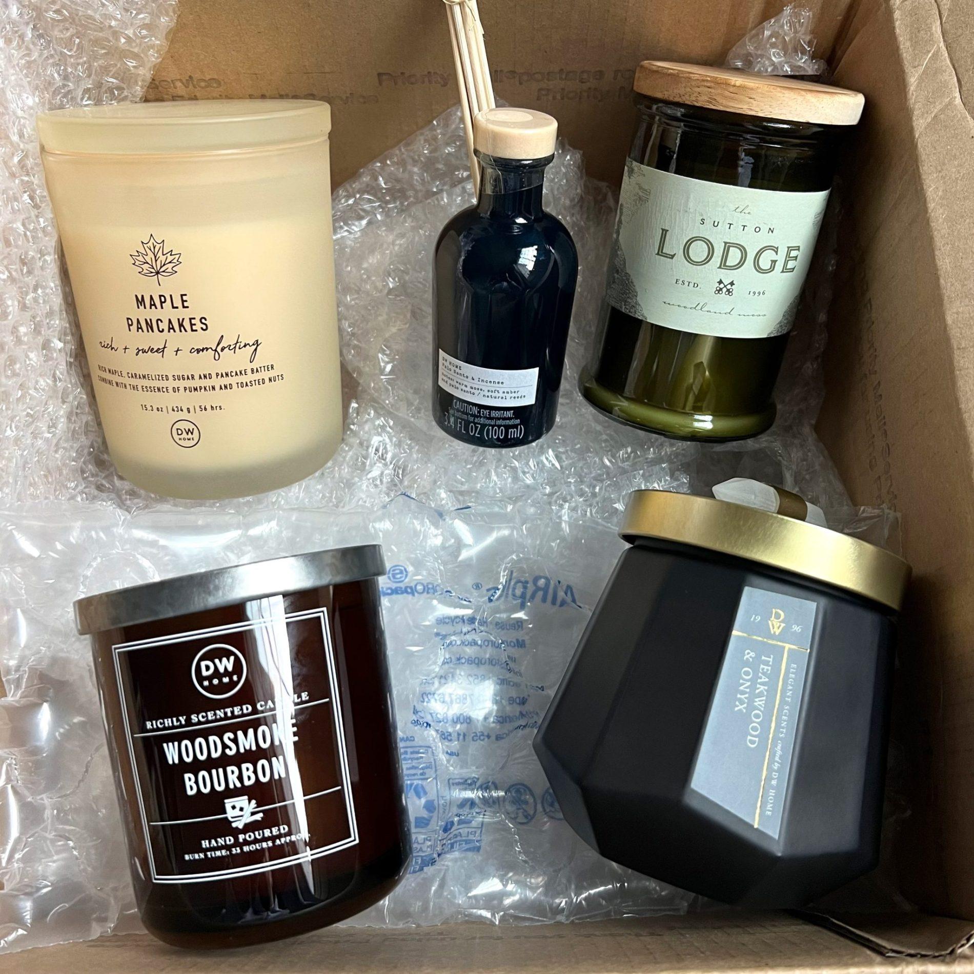 DW Home Candles Surprise Box Review Subscription Box Ramblings