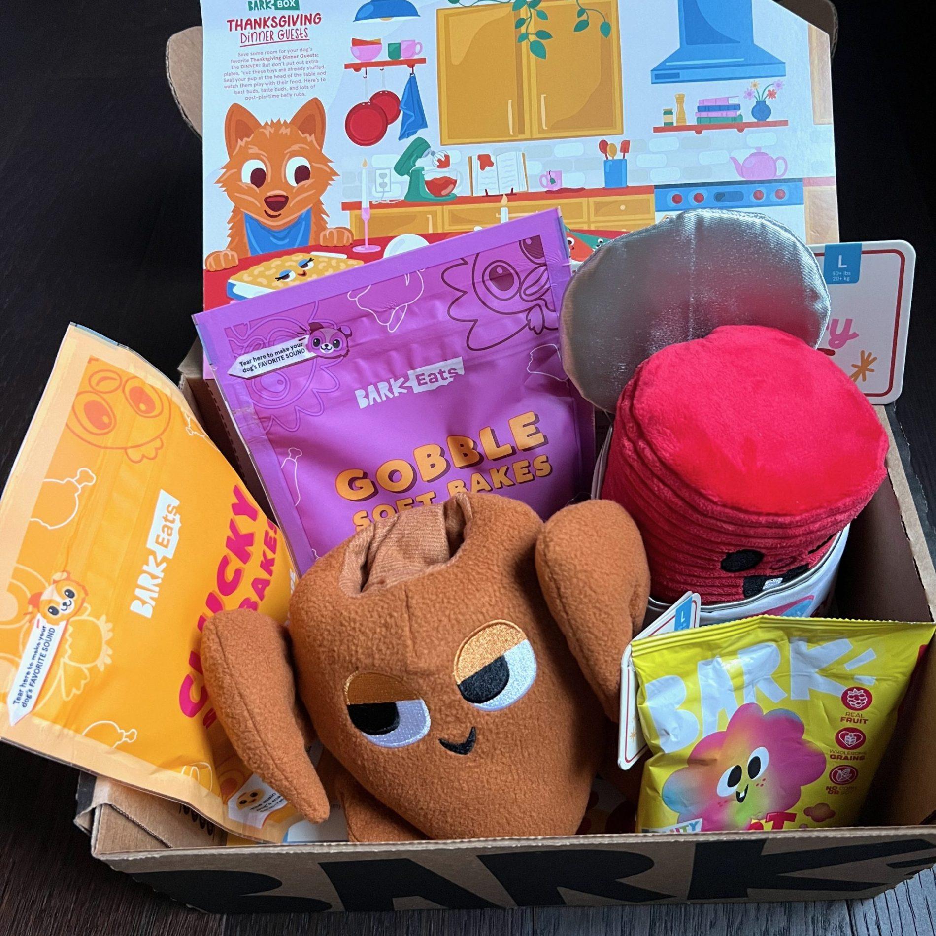 BarkBox Review + Coupon Code November 2023 Subscription Box Ramblings
