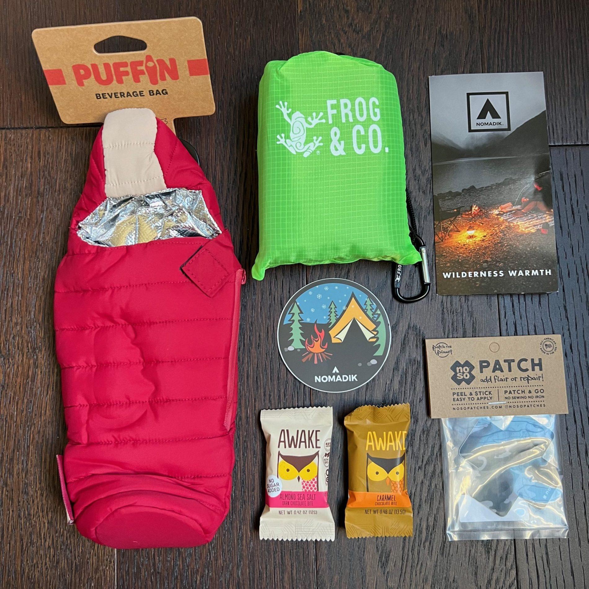 Nomadik Review + Coupon Code Wilderness Warmth Subscription Box