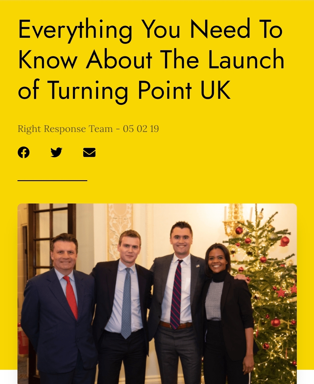 Everything You Need To Know About The Launch Of Turning Point Uk