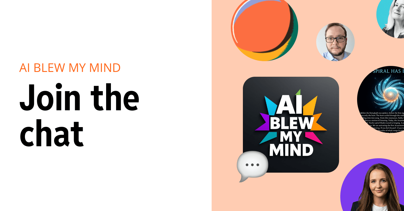AI blew my mind chat