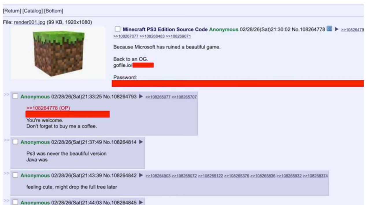 Minecraft's Legacy Tarnished Source Code Leak Revives FanFavorite
