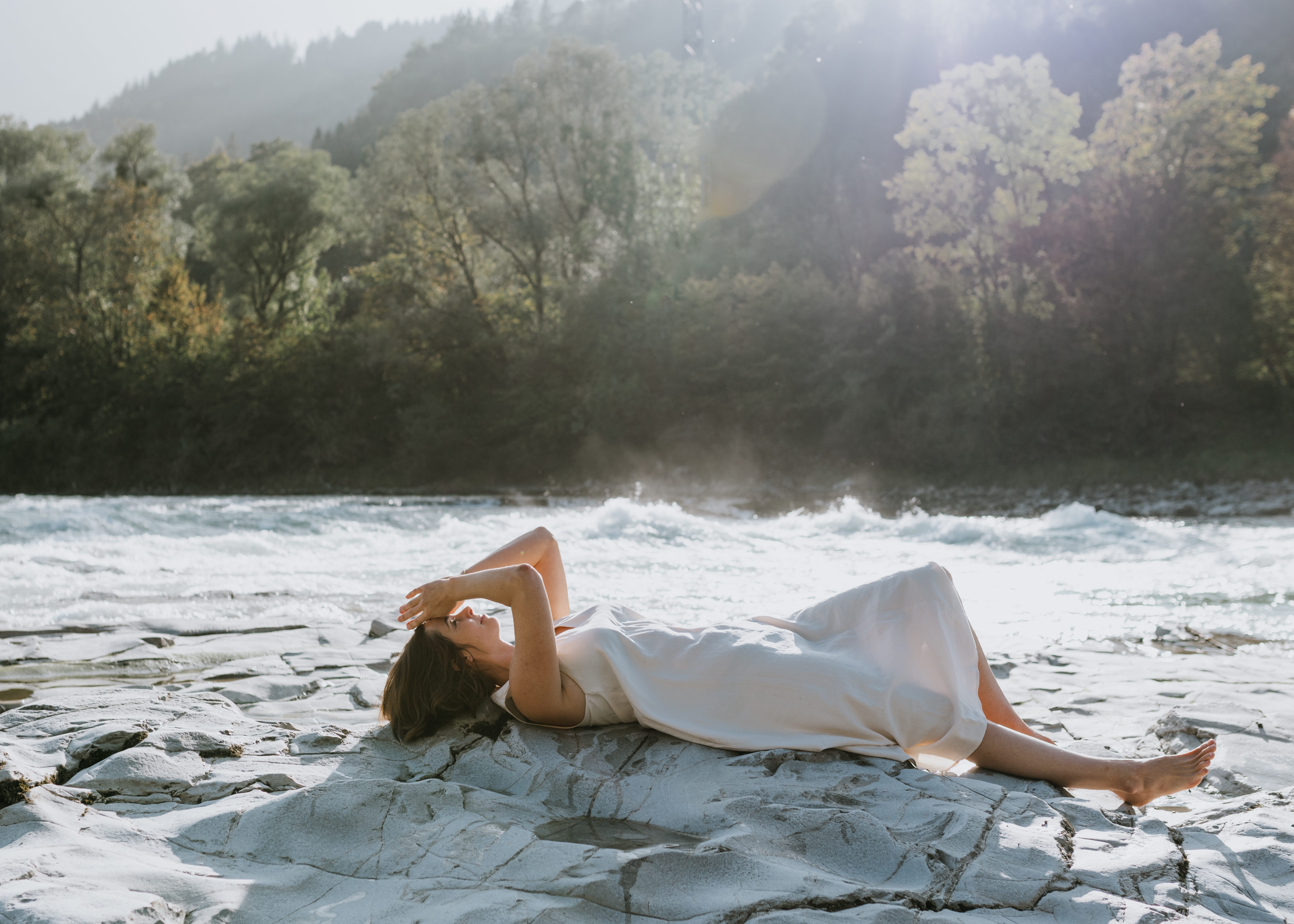 At home in the muddy water Rest with Lizzie Lasater