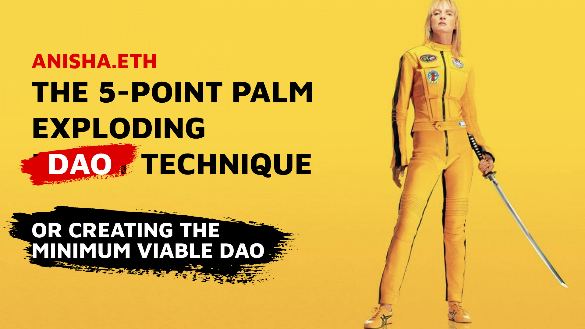 The FivePoint Palm Exploding DAO Technique