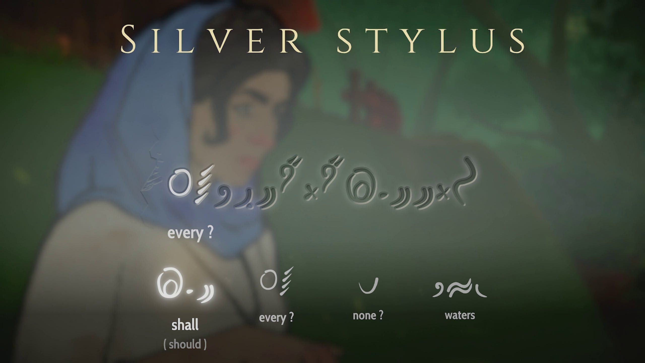 A puzzle game where you decipher languages by Mark Brown