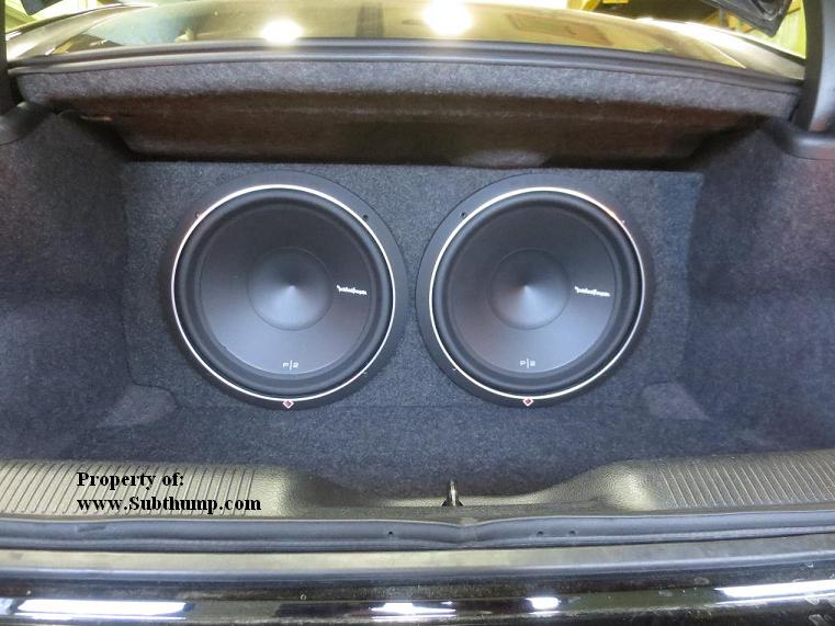 20112019 Chrysler 300 Dual 15 Subwoofer Enclosure