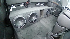 2019-2021 New Body GM Double Cab Quad 8 Front Fire Ported Subwoofer Box