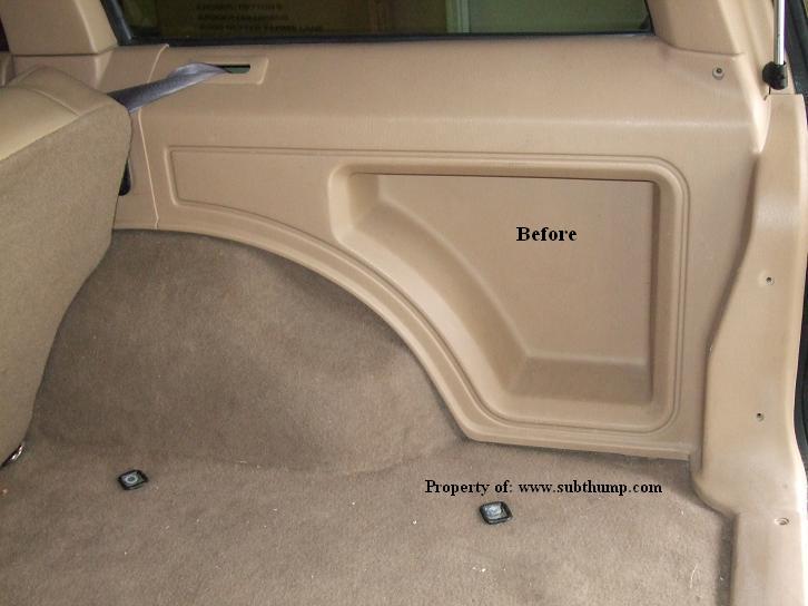 8401 Jeep Cherokee XJ Cargo Stealth Enclosure *Best Sellert*