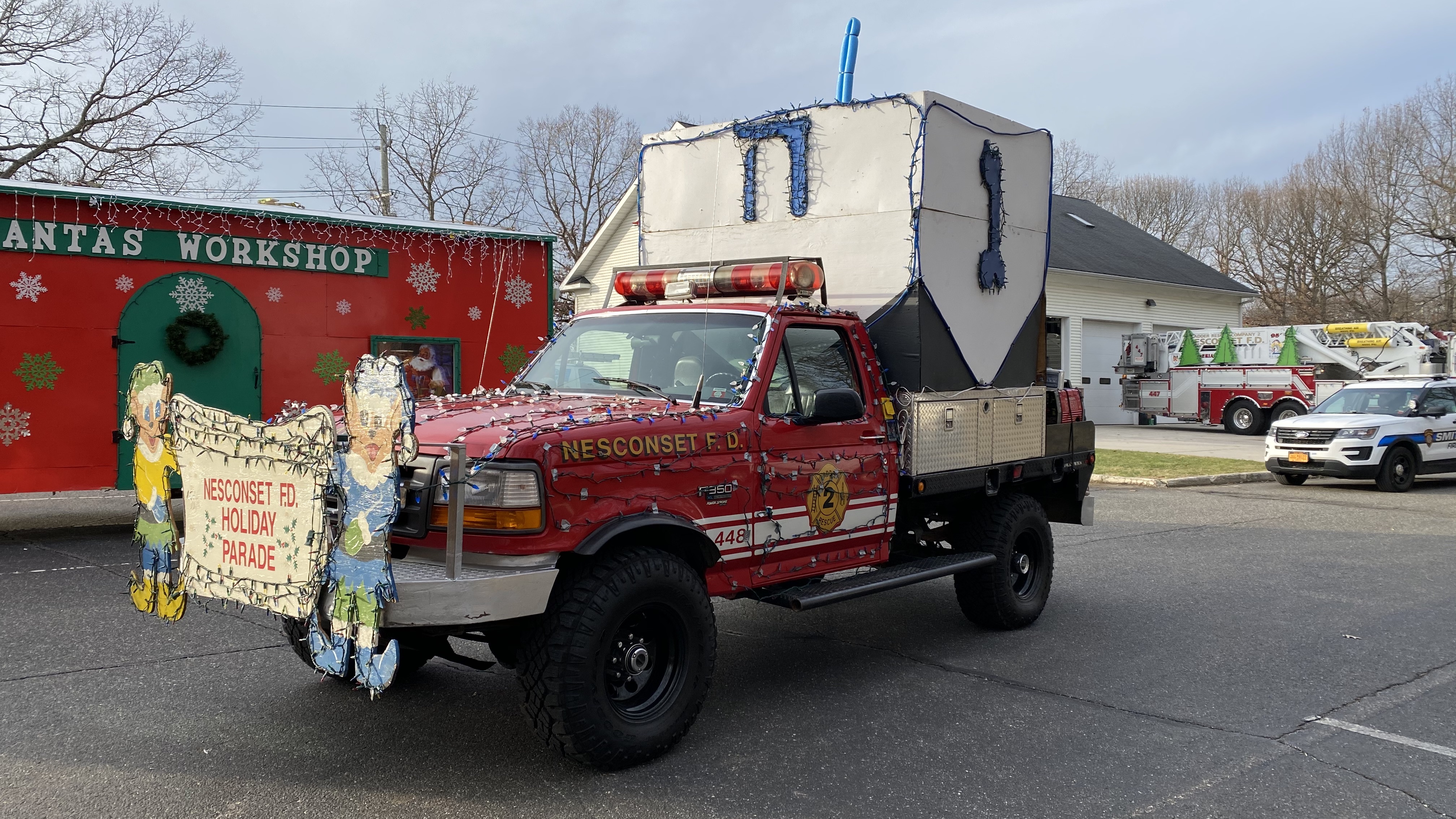 Nesconset Christmas Parade 2023 Nesconset Fire Department Holiday Parade was a huge success on Saturday