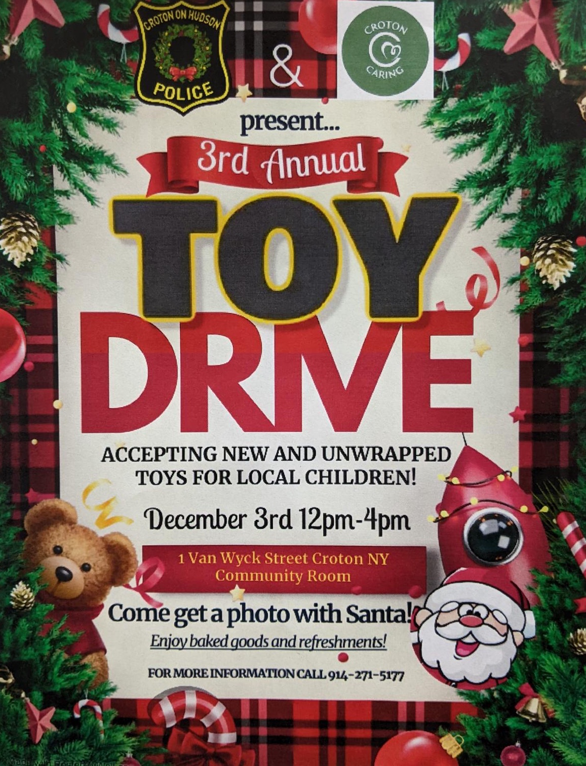 CrotononHudson Police 3rd Annual Toy Drive Suburban Guides