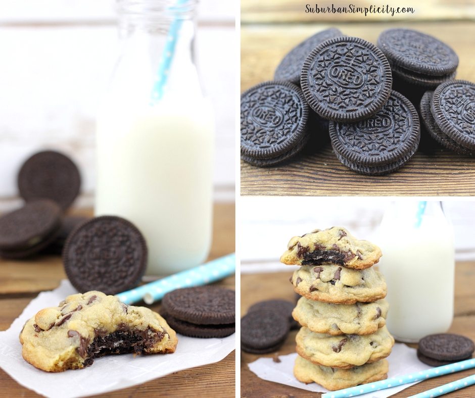 Oreo Stuffed Chocolate Chip Cookies Suburban Simplicity