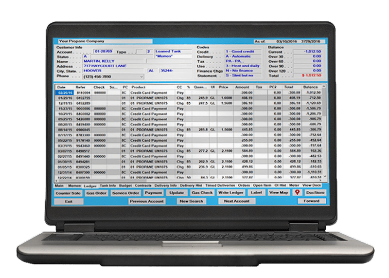 General Ledger Services for Propane Companies Suburban Software