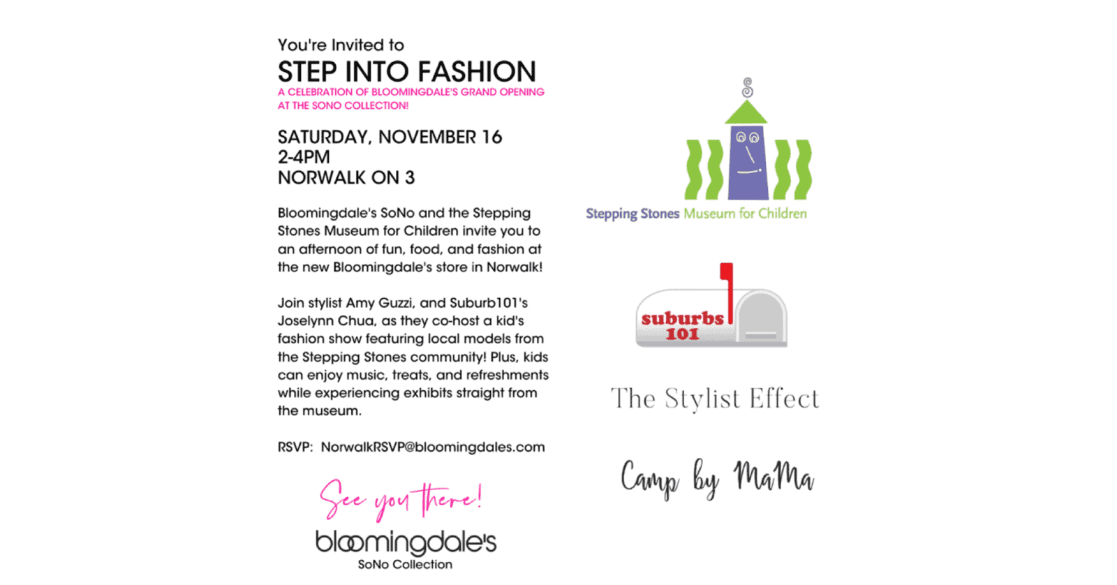 Bloomingdale's SONO Grand Opening Celebration in Norwalk Suburbs 101