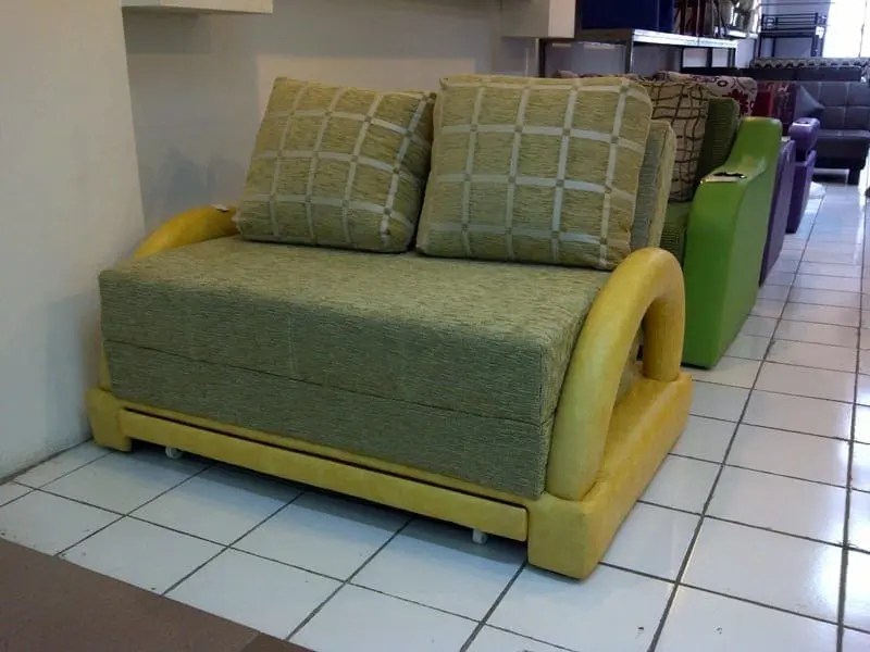 Simple Design Sofa Bed Lengkung PDxxx Subur Furniture Online Store