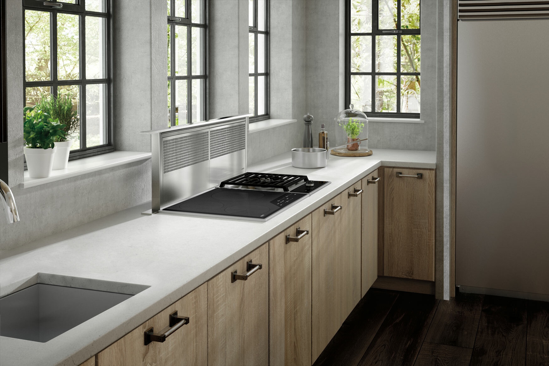 Transitional Induction Cooktop