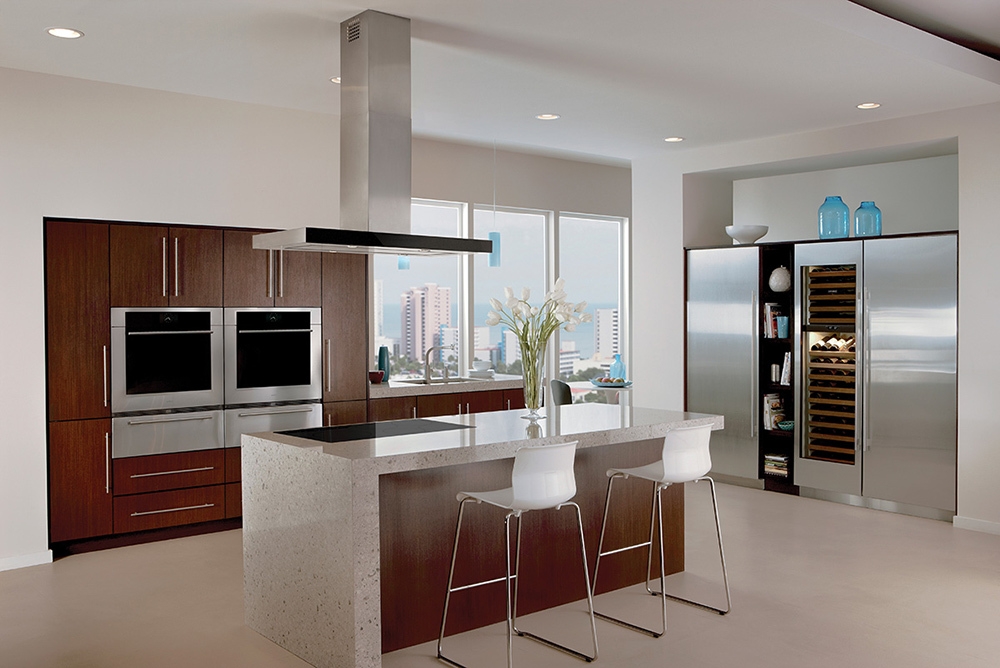 Cooktop Island Hood / Black