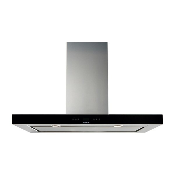 Cooktop Island Hood / Black