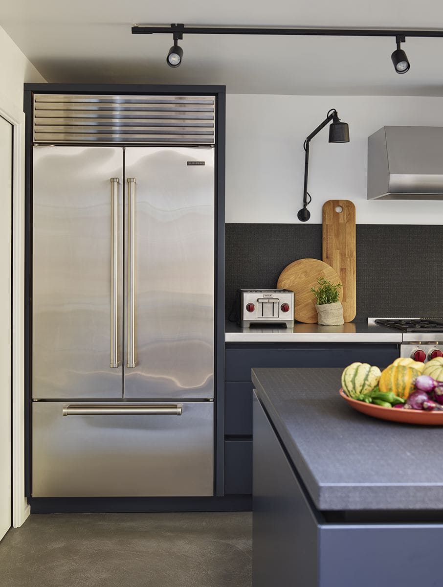 OverandUnder Refrigerator/Freezer with French Door SubZero Wolf