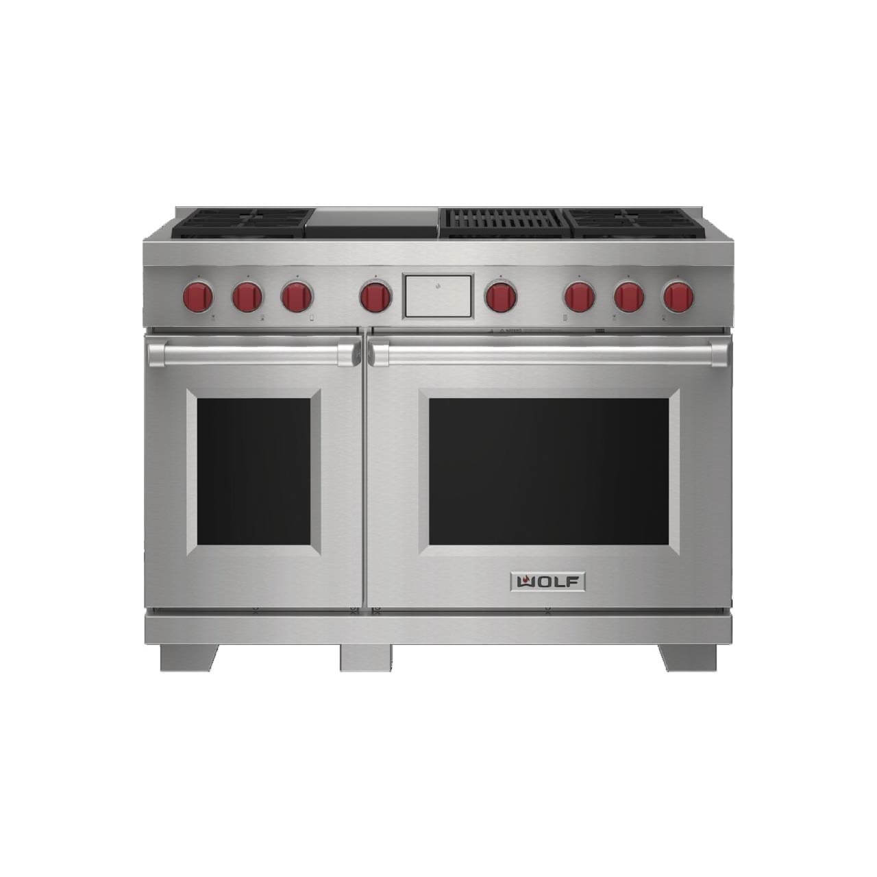 Dual Fuel Range With Charbroiler And Griddle / Teppanyaki SubZero Wolf