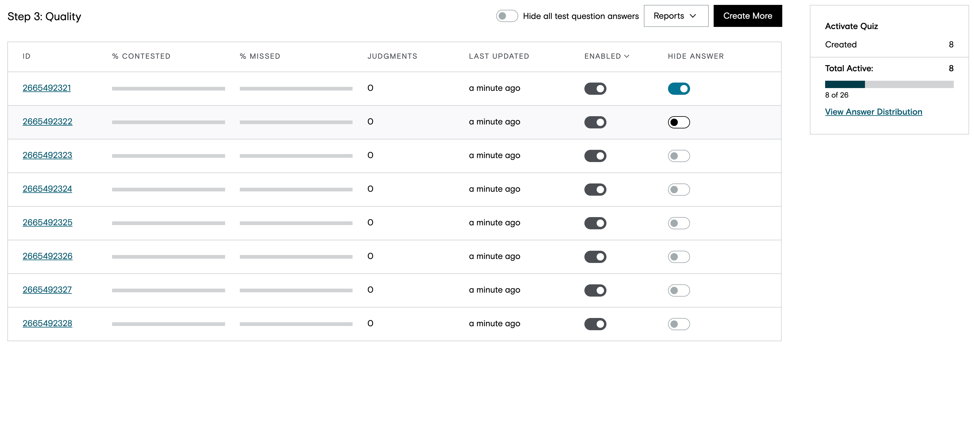 Guide to: Test Question Creation Interface – Appen Success Center