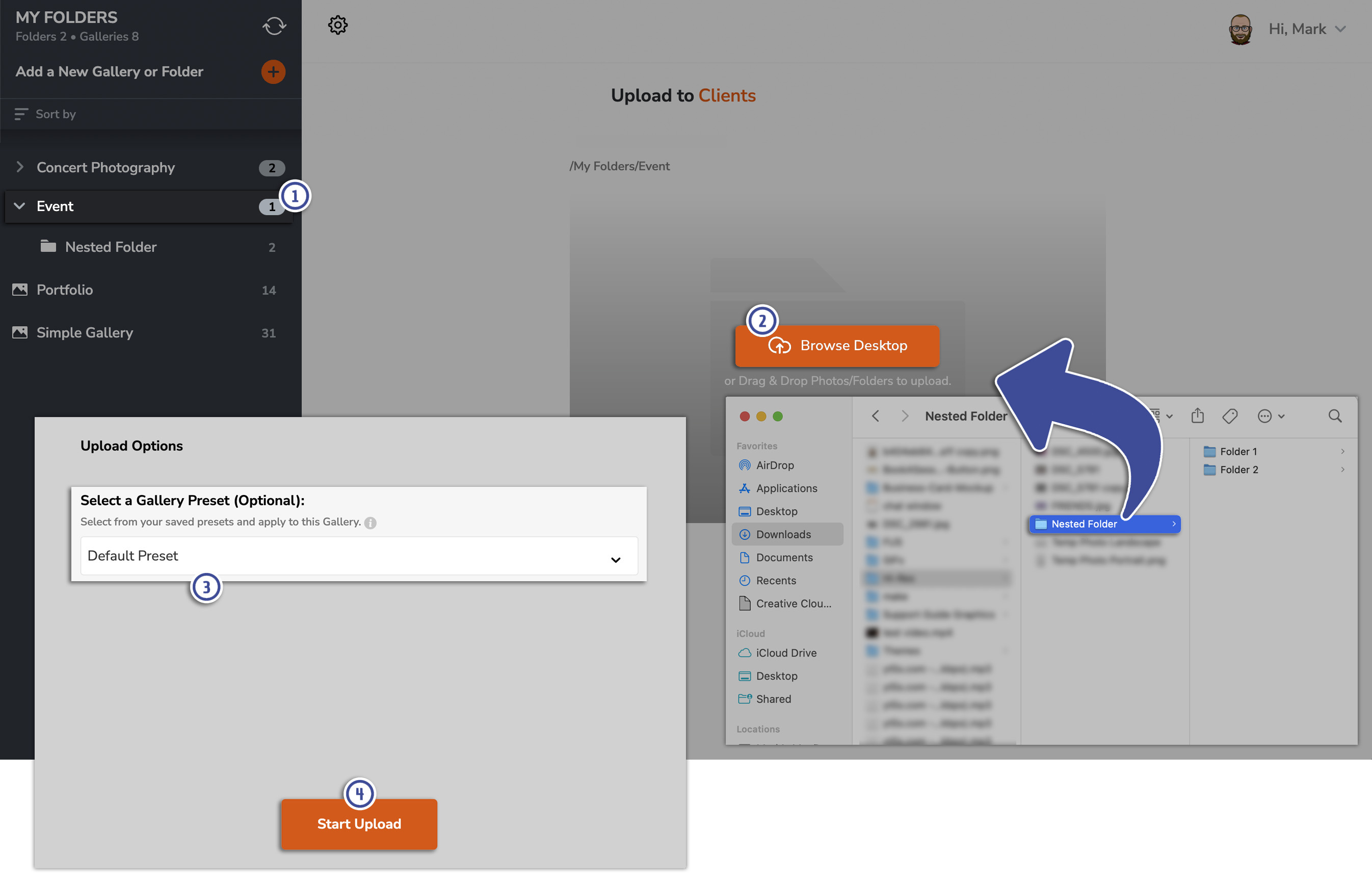 Uploading To Your Zenfolio Account Using The Desktop Uploader Zenfolio