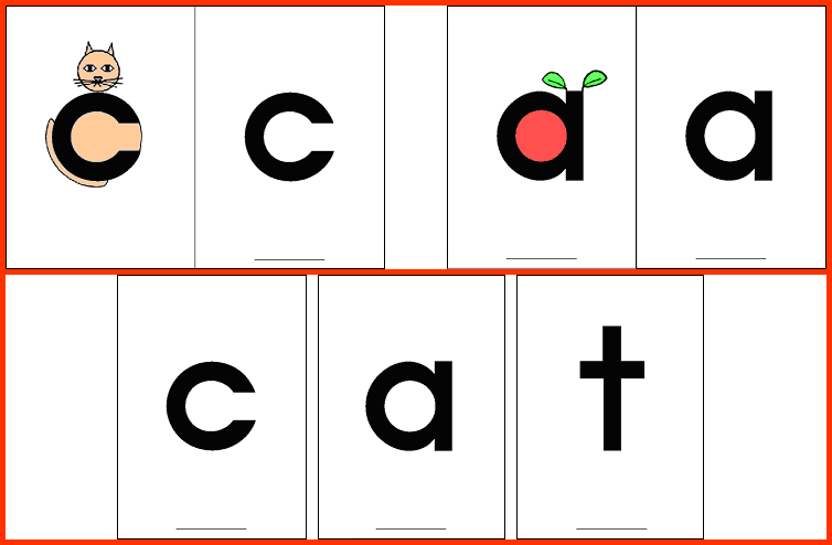 Make a Word - easy words - Gilead Success with Reading Programs | help