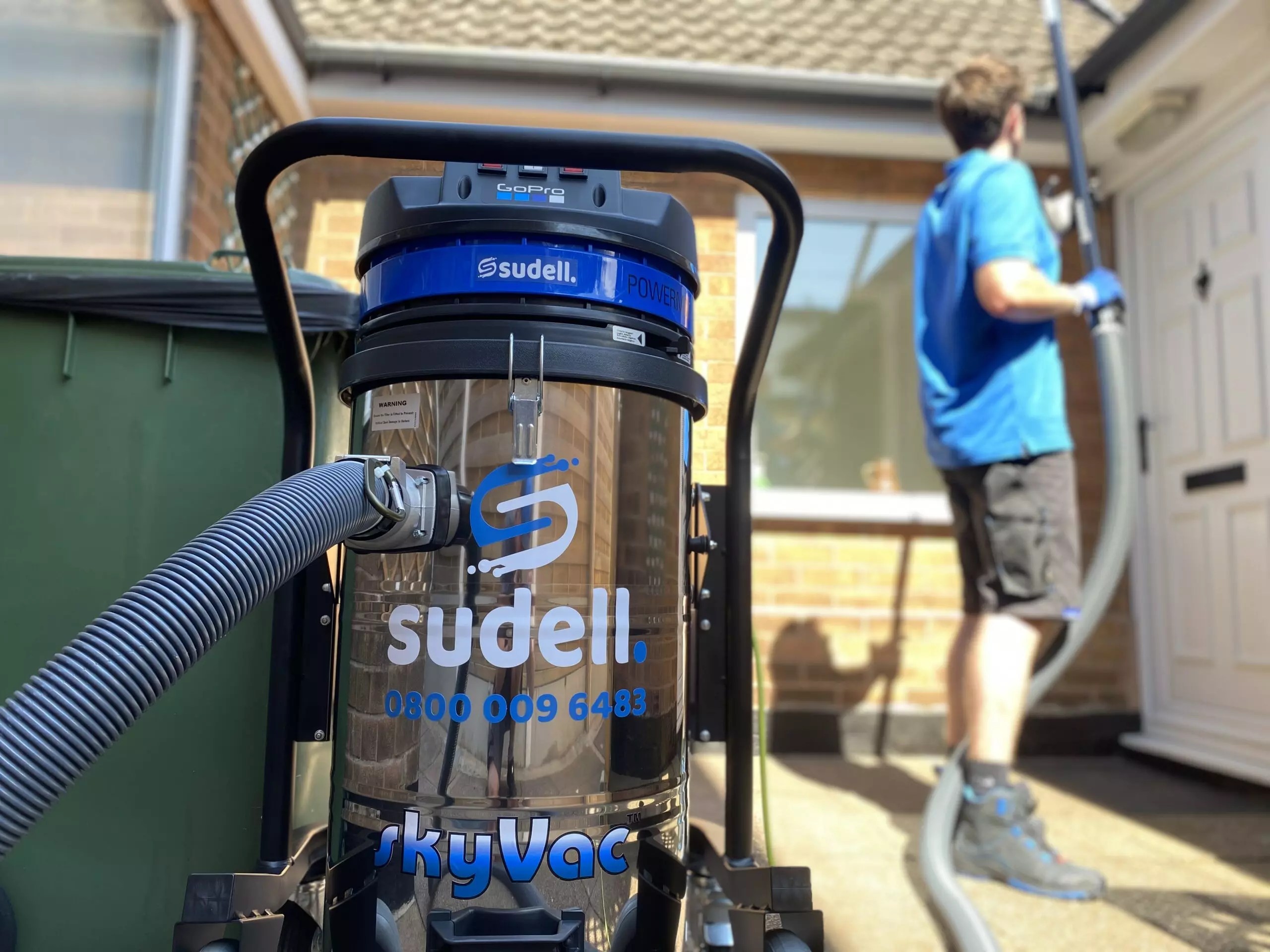 SkyVac 85 Gutter Vacuum Sudell Gutter Cleaning