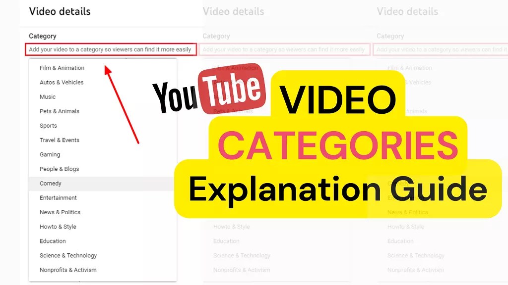 15 YouTube Video Categories Explanation Guide 2024