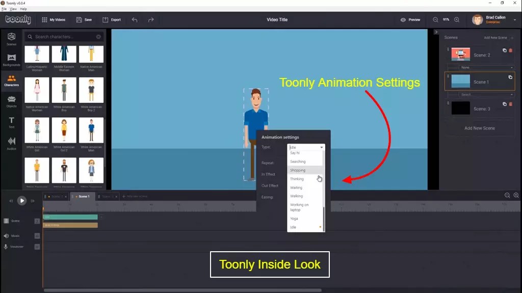 Toonly Review: Make Cartoon Explainer Video, 14 Days Free