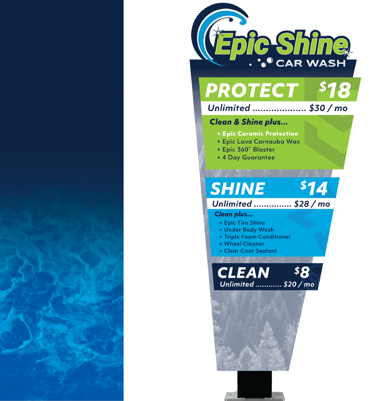 Epic Shine Car Wash Suds Creative