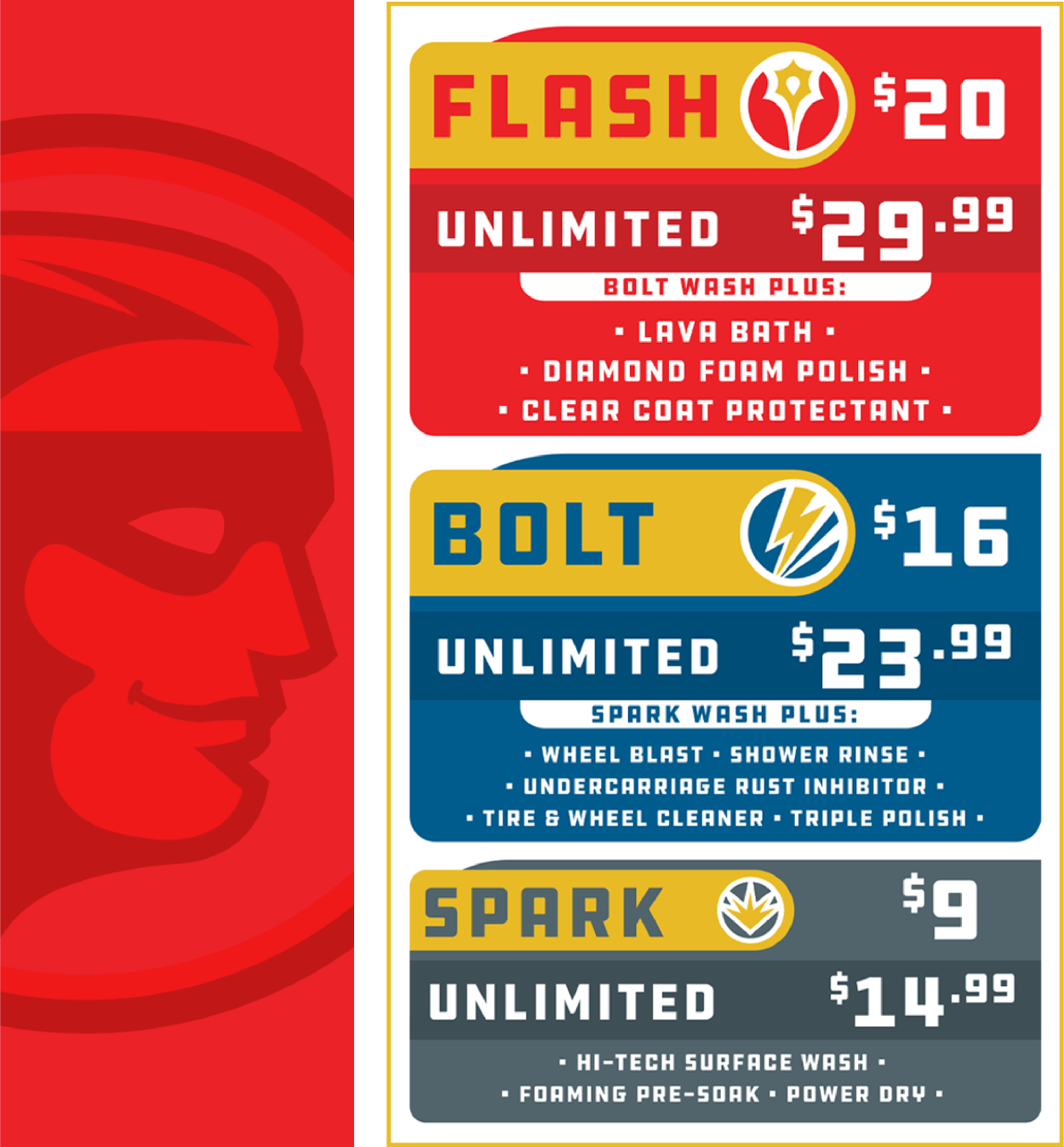 Flash Car Wash Suds Creative