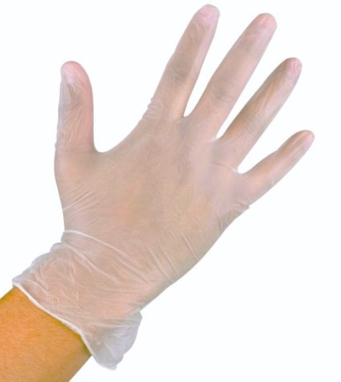 POWDER FREE EXTRA LARGE VINYL GLOVES 100 PER BOX Sudsy Vending Supplies