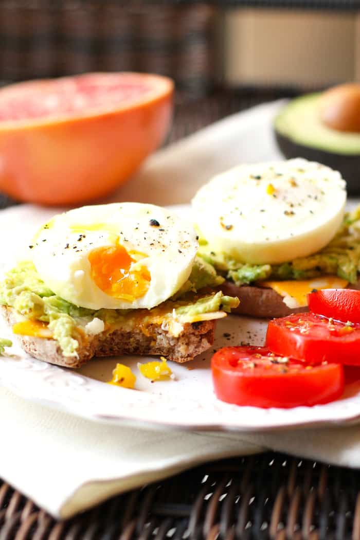 Poached Egg Avocado Muffins SueBee Homemaker