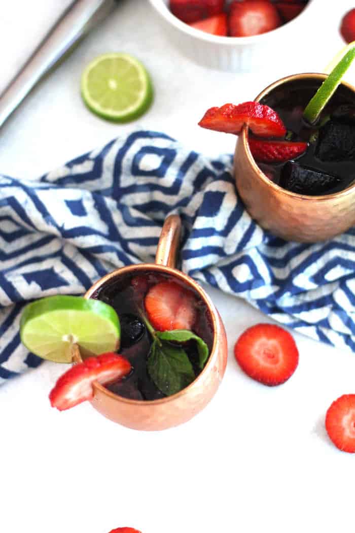 Strawberry Mexican Mules SueBee Homemaker