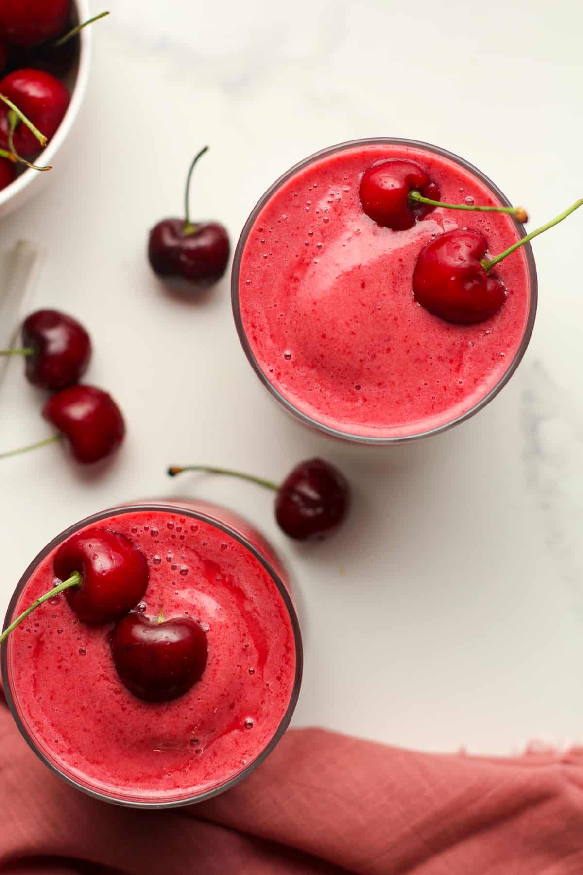 Cherry Smoothies SueBee Homemaker