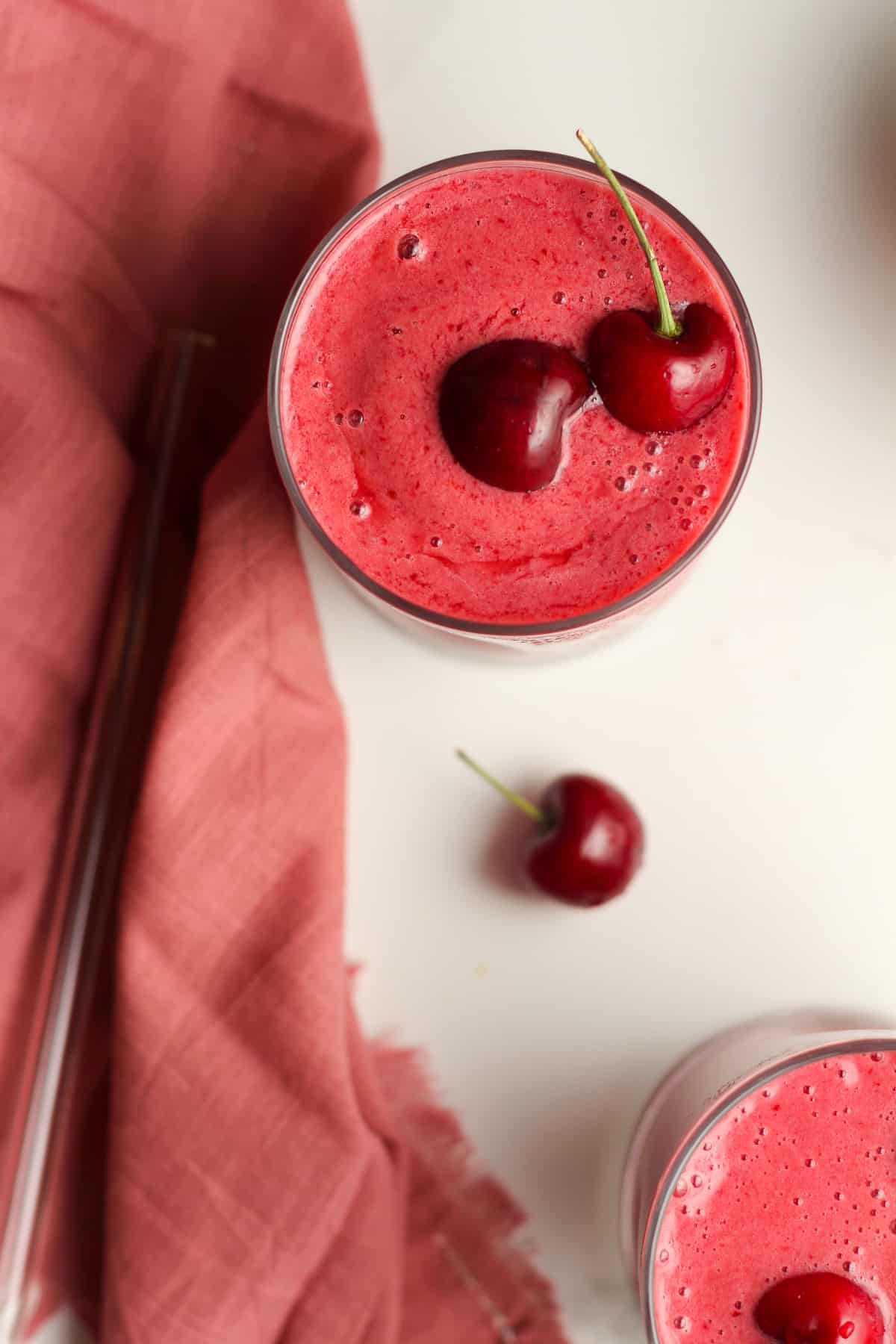 Cherry Smoothies SueBee Homemaker