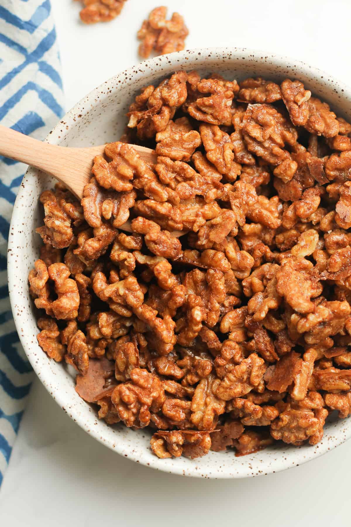 Brown Sugar Walnuts Recipe SueBee Homemaker