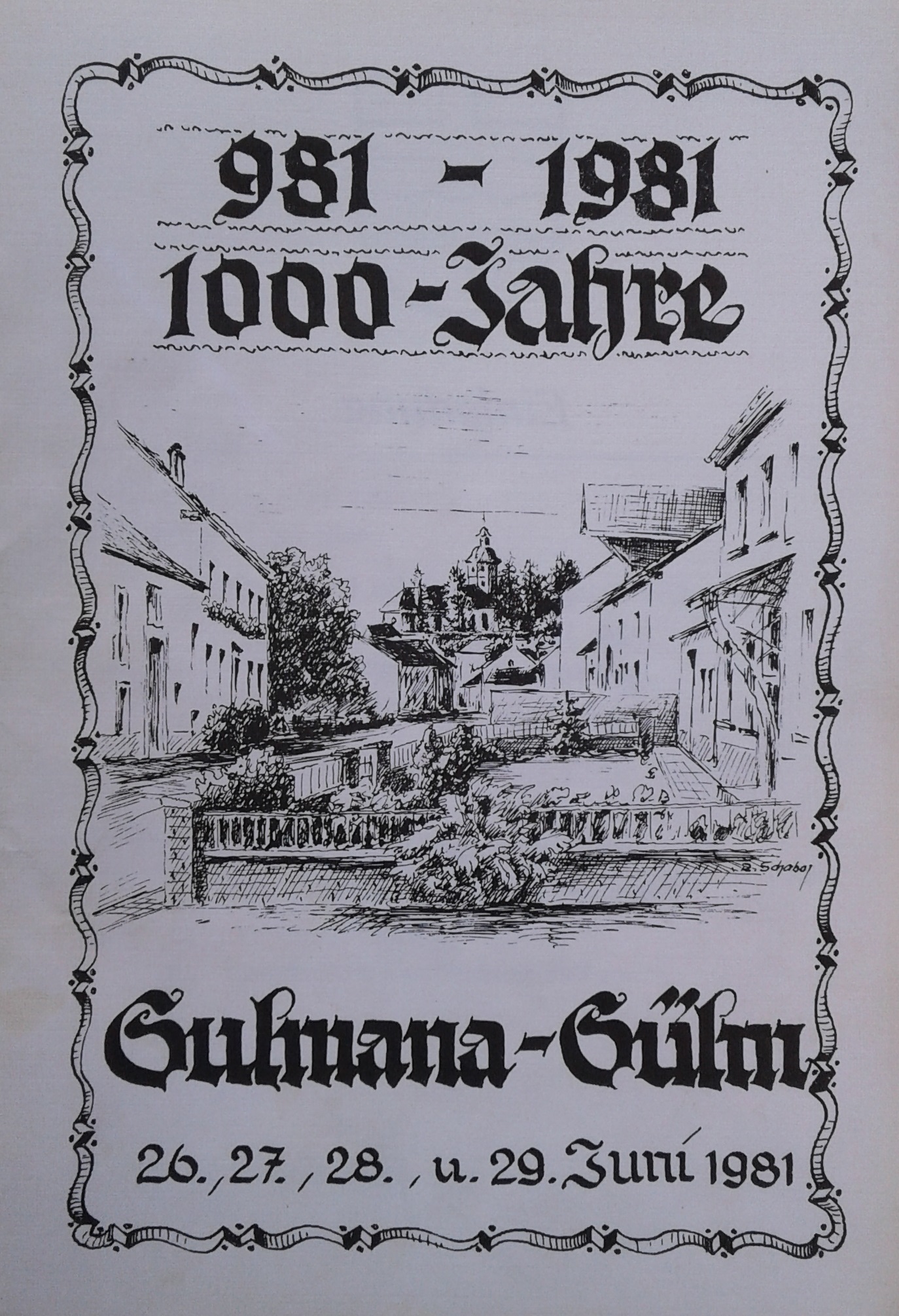 1000JahrFeier Sülm Ortsgemeinde Sülm