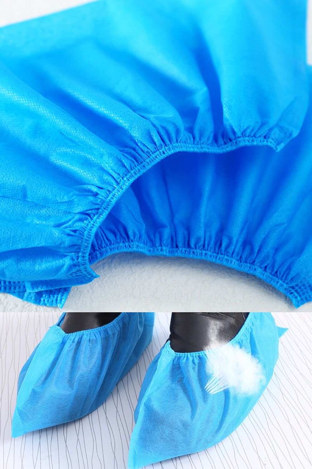 Shoe Cover NonWoven Disposable Dust Isolation Protective SUESEN
