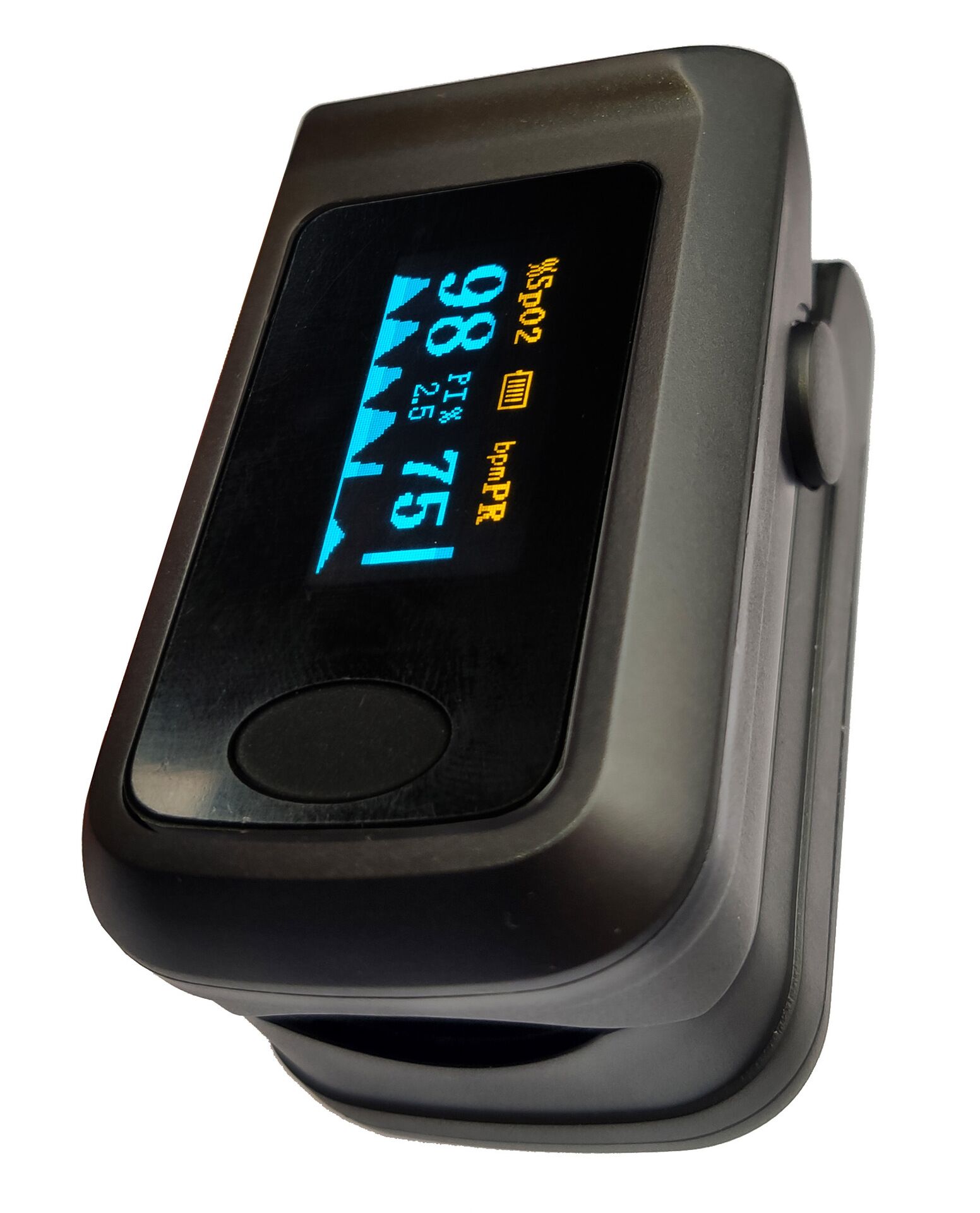 Fingertip Pulse Oximeter OLED Black SUESEN