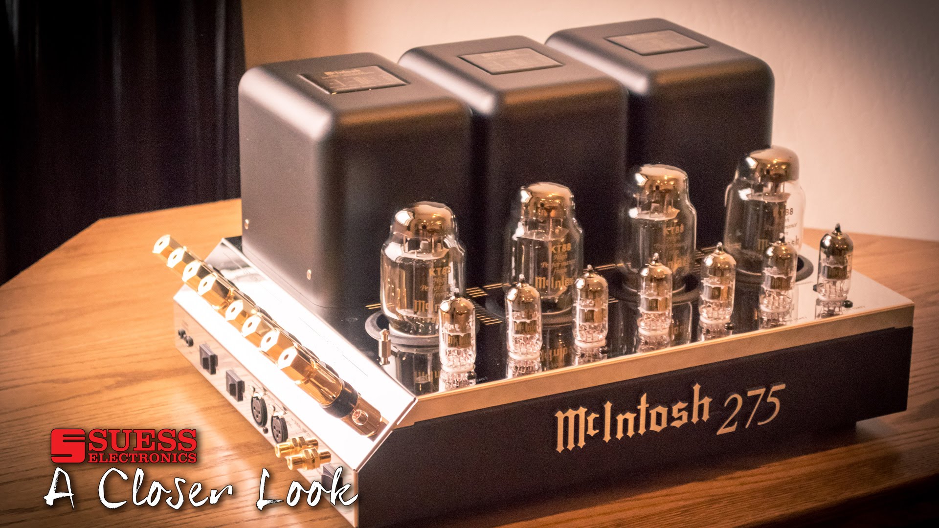 A Closer Look At The McIntosh 275 Vacuum Tube Amplifier Suess Electronics