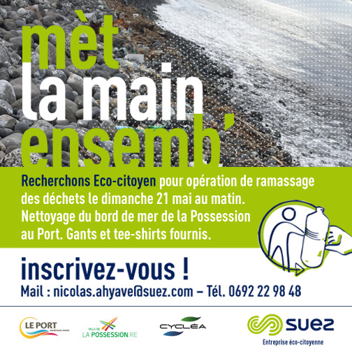 Suez recyclage et valorisation Réunion 15/05/2017 Opération de