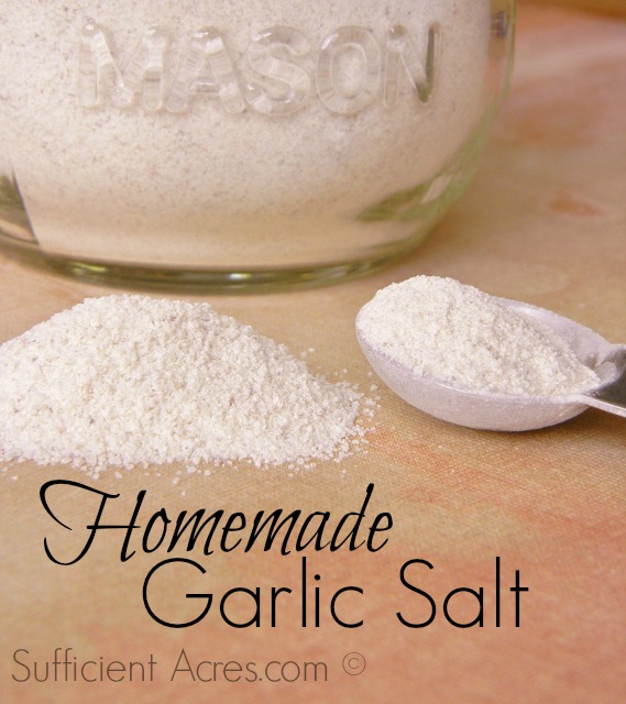 Homemade Garlic Salt