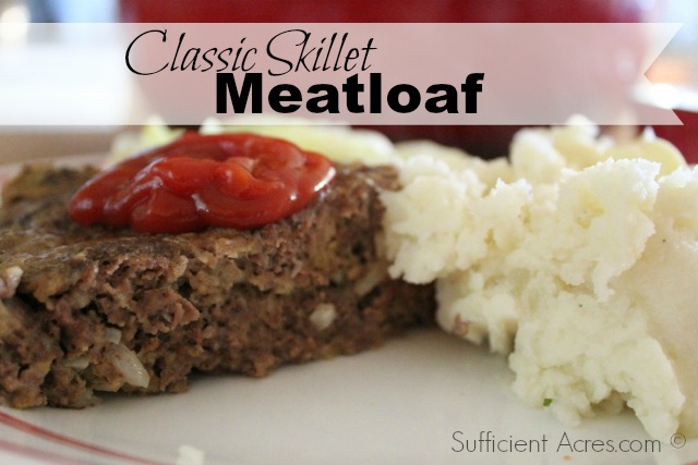 Classic Skillet Meatloaf