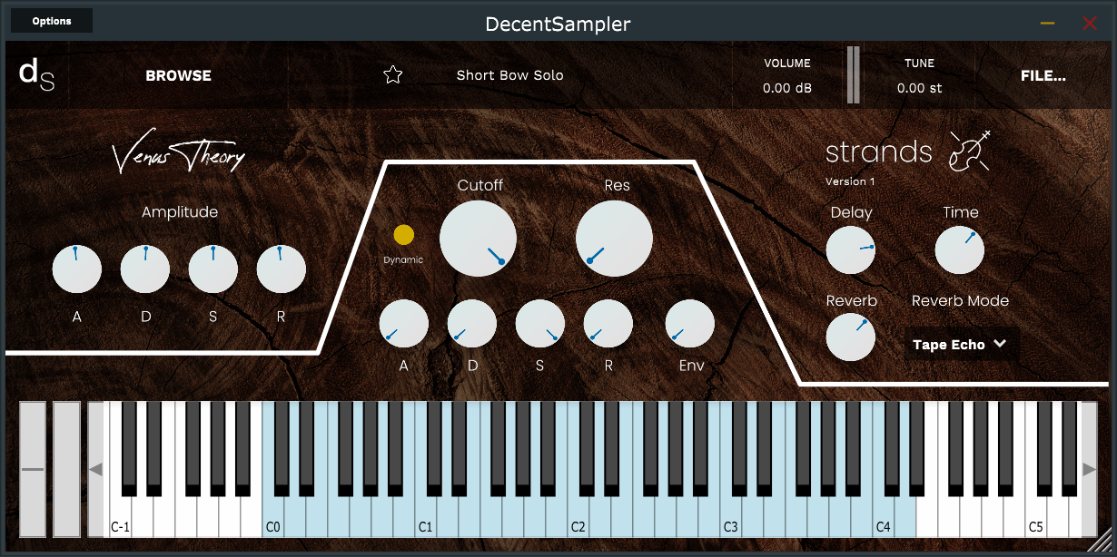 Venus Theory Unveils 'Strands' FREE Decent Sampler Cinematic Cello
